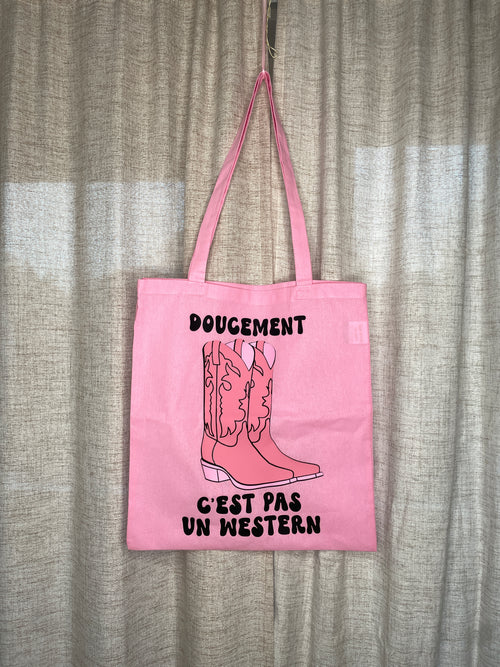 Totebag rose western