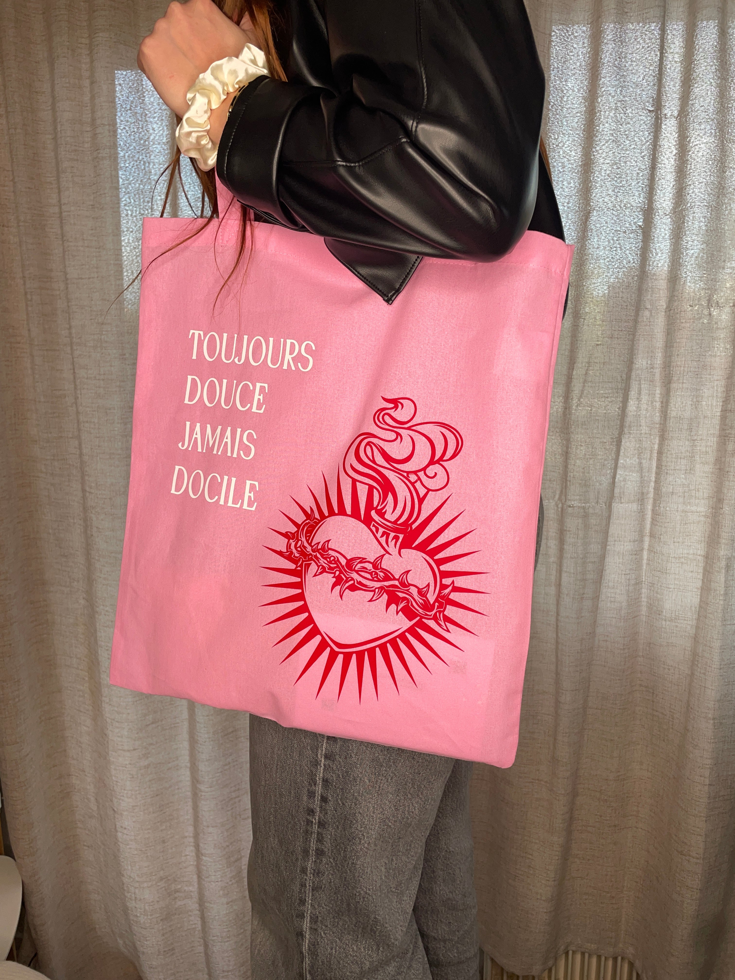 Totebag fiole cœur