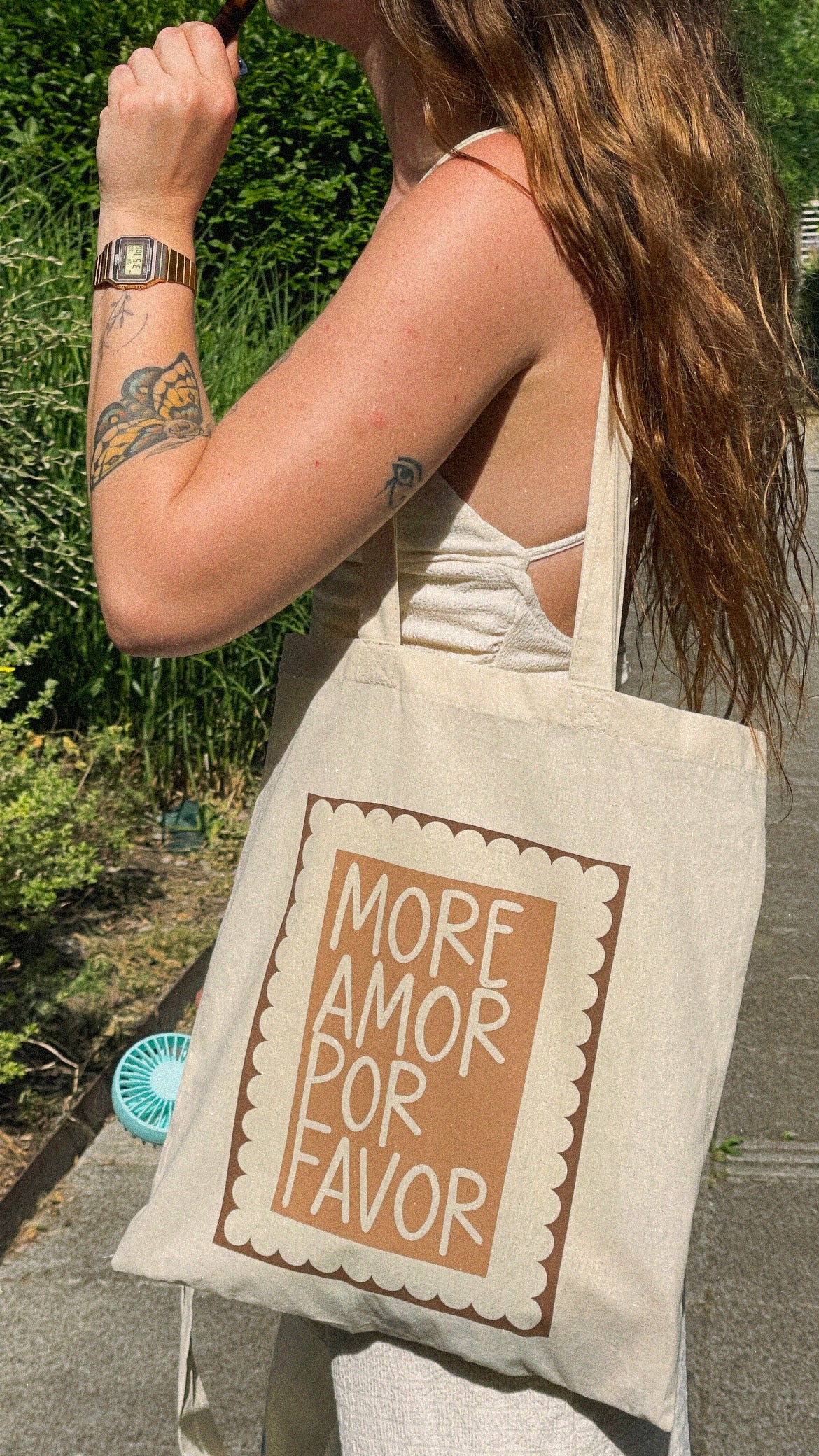 Totebag timbre amor