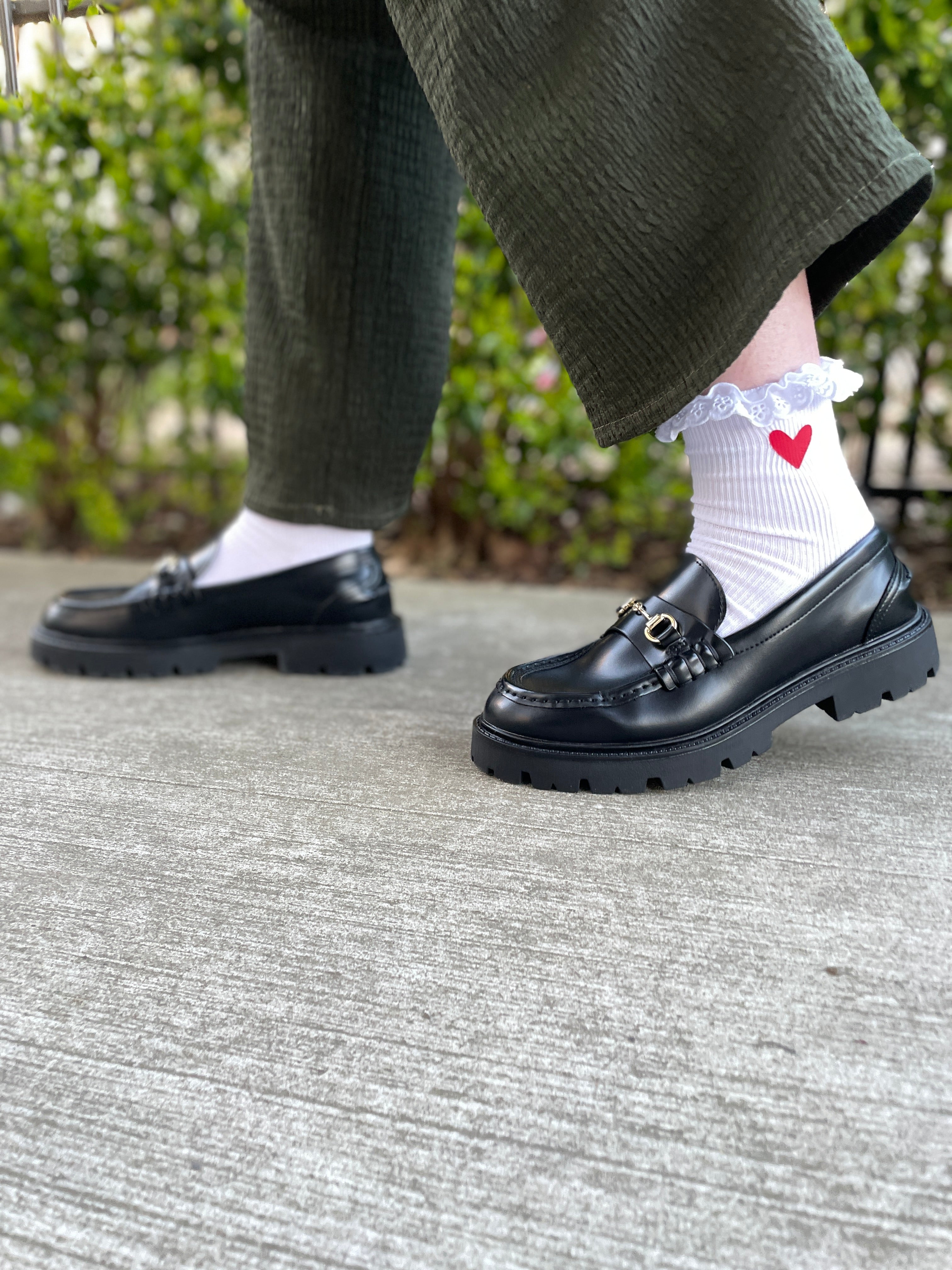 Chaussettes custom CŒUR