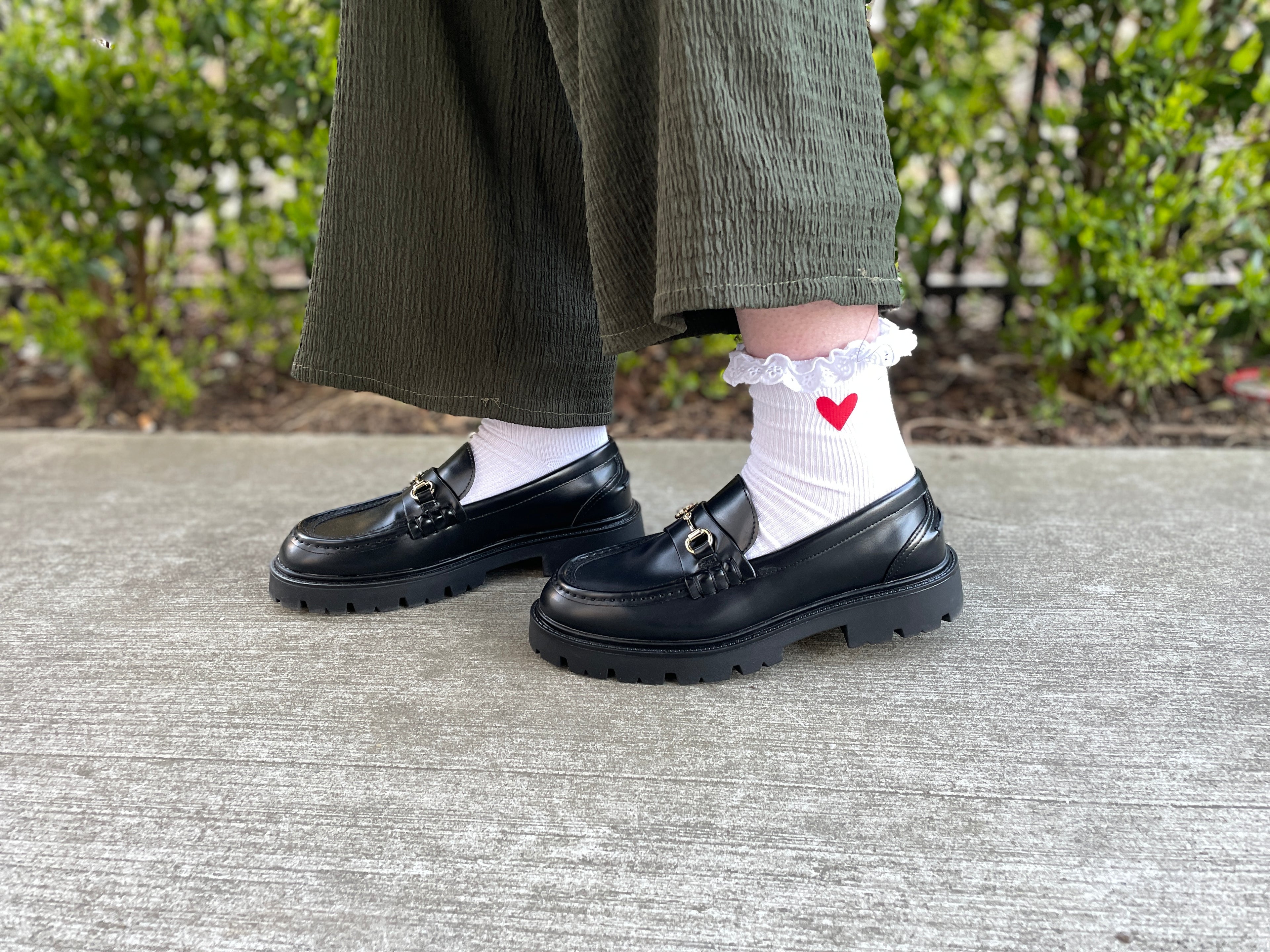 Chaussettes custom CŒUR