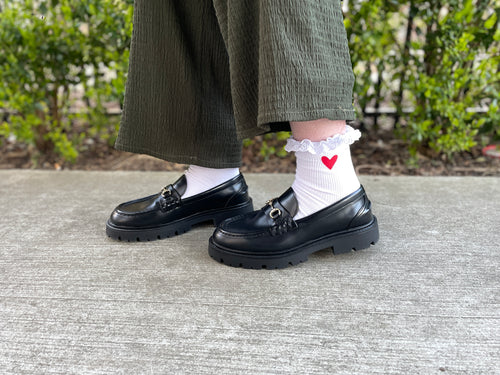 Chaussettes custom CŒUR
