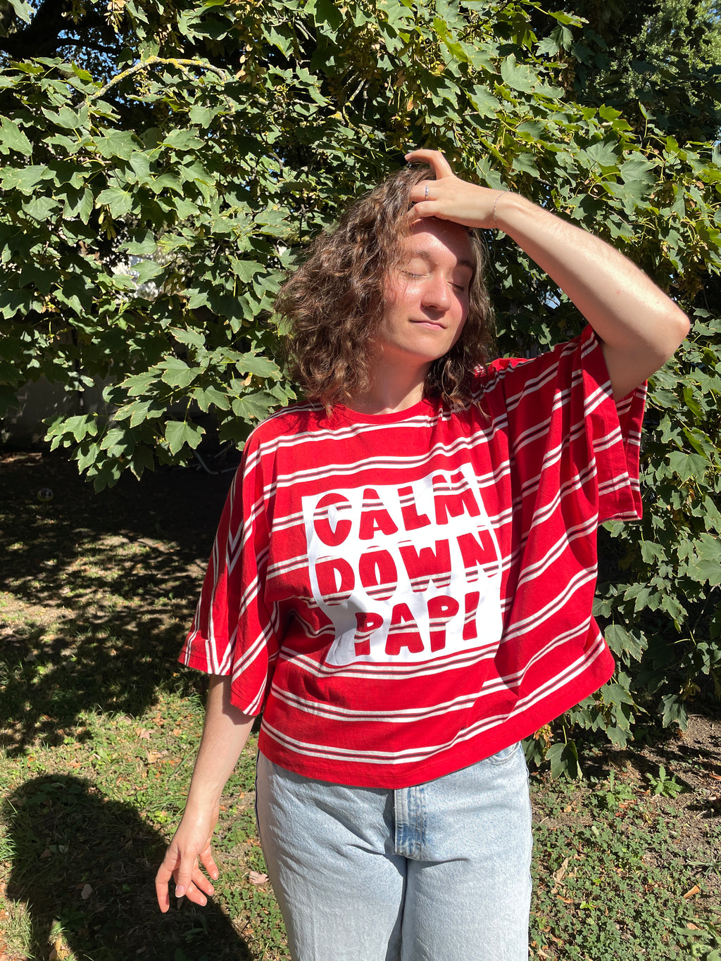 Tee-shirt CALM DOWN PAPI