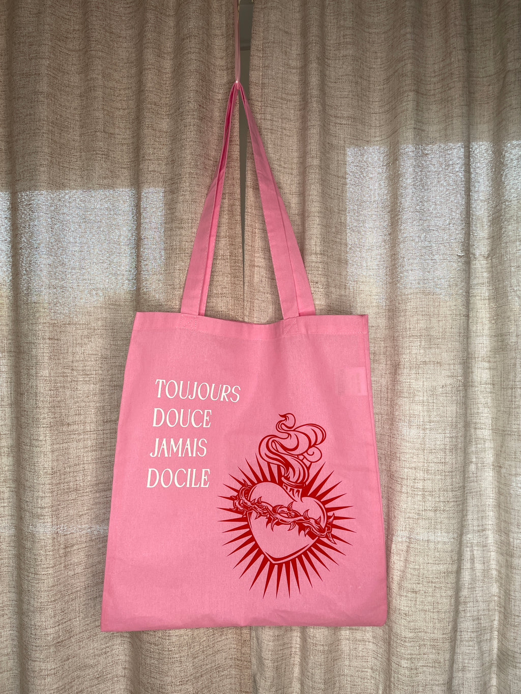 Totebag fiole cœur