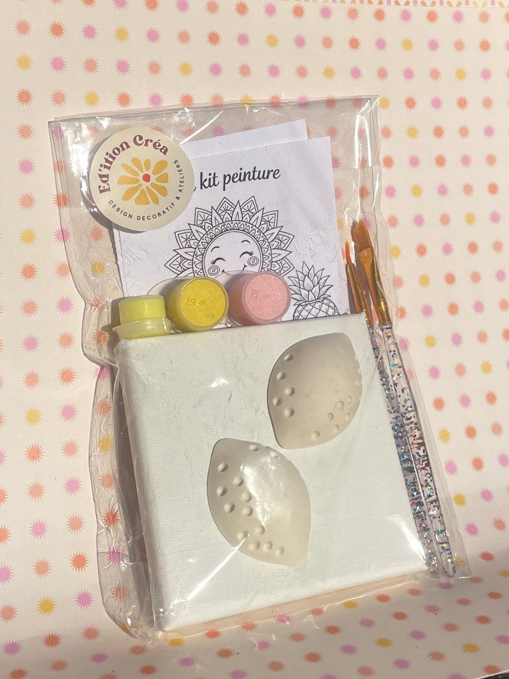Kit créatif peinture : citron