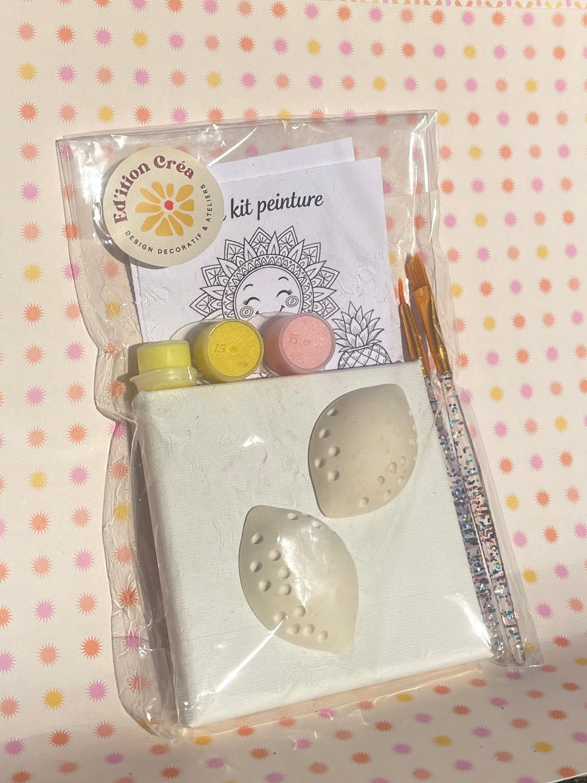 Kit créatif peinture : citron