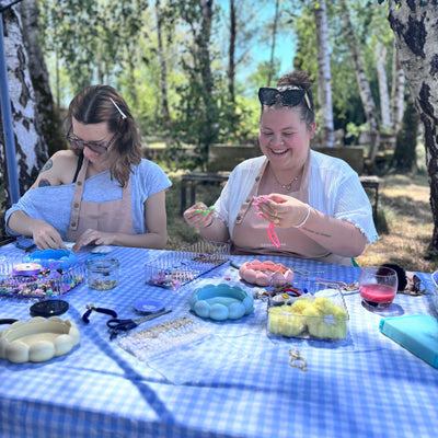 Atelier peinture & porte clé (en groupe)