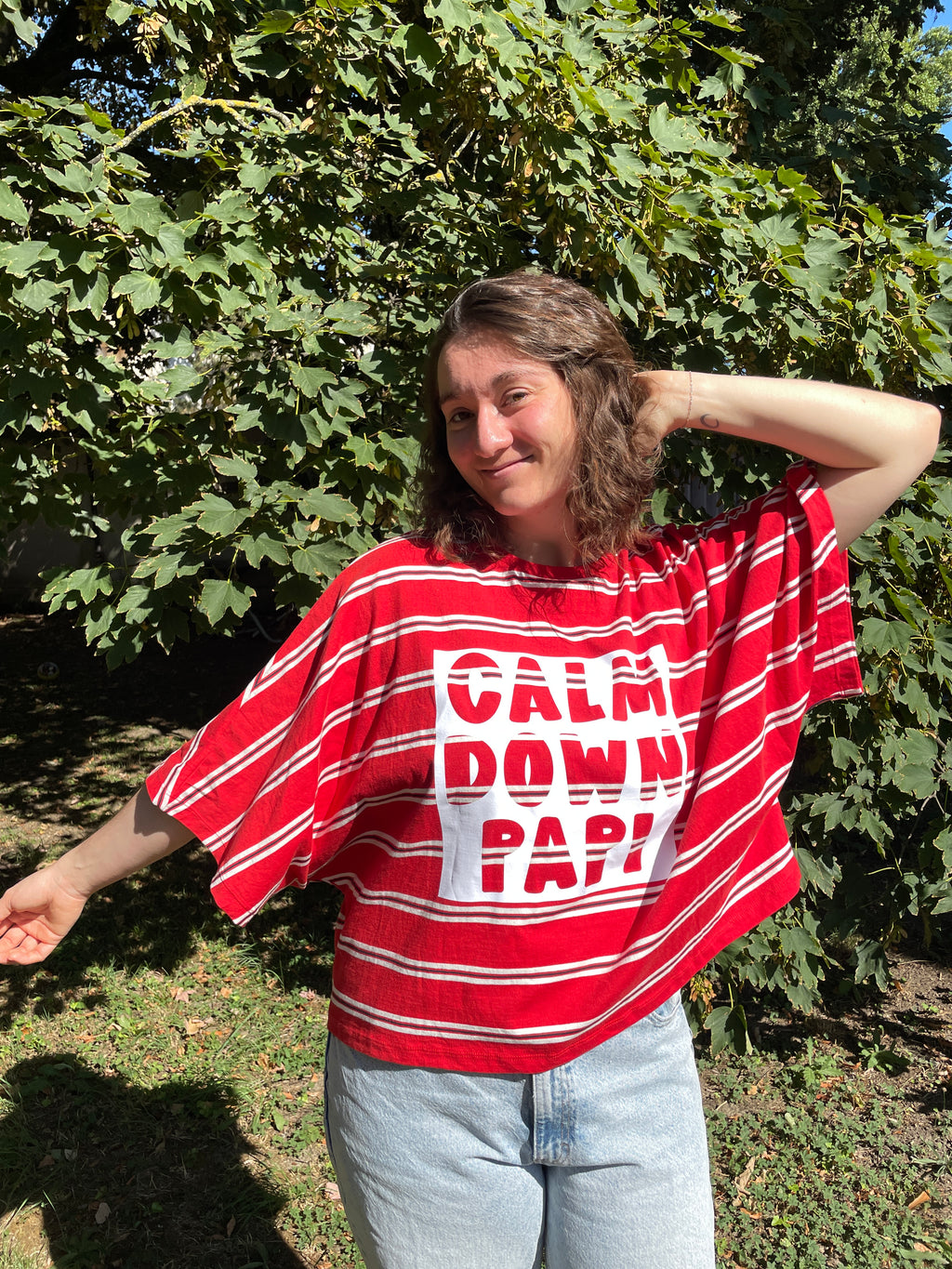 Tee-shirt CALM DOWN PAPI