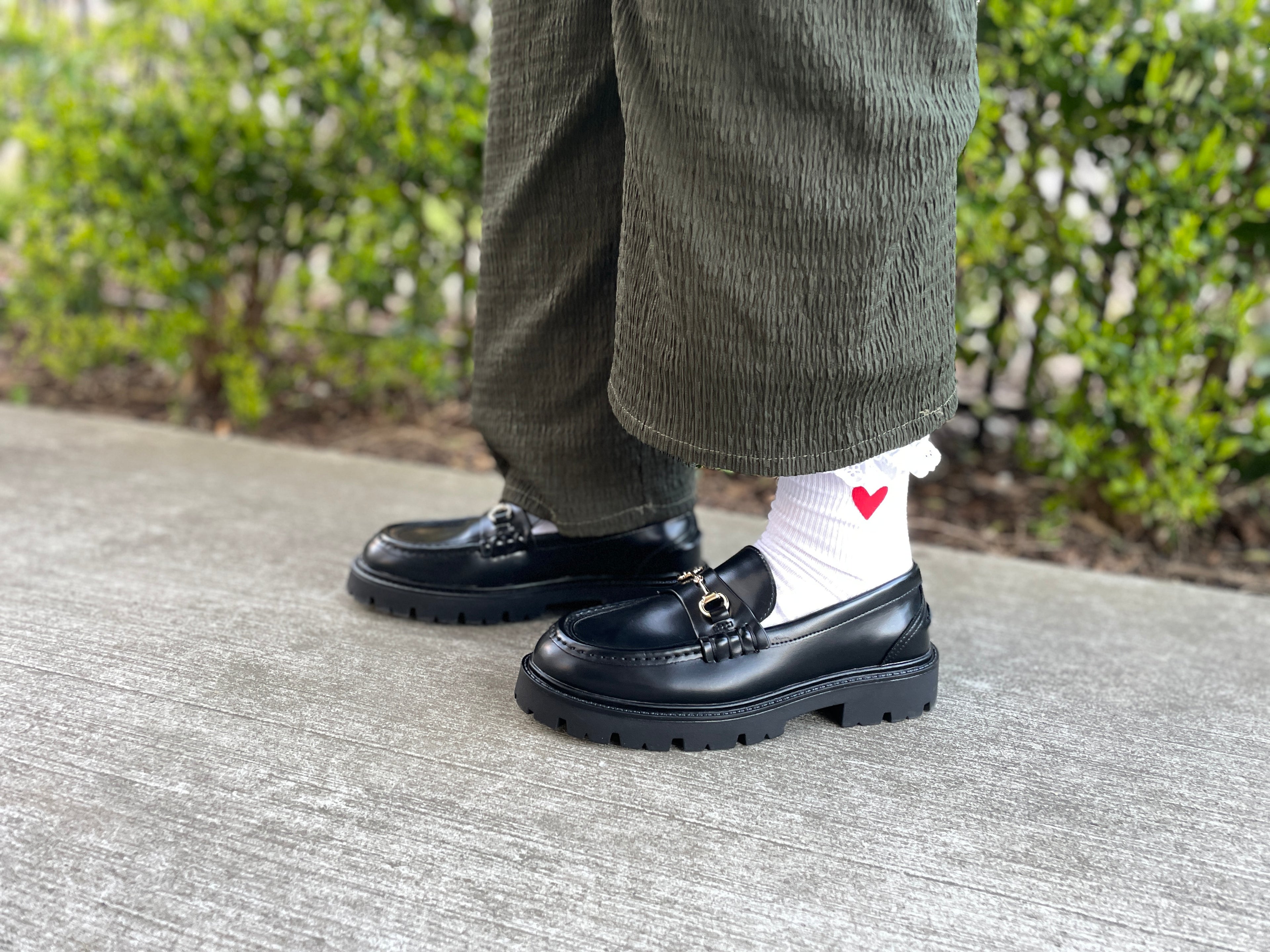 Chaussettes custom CŒUR