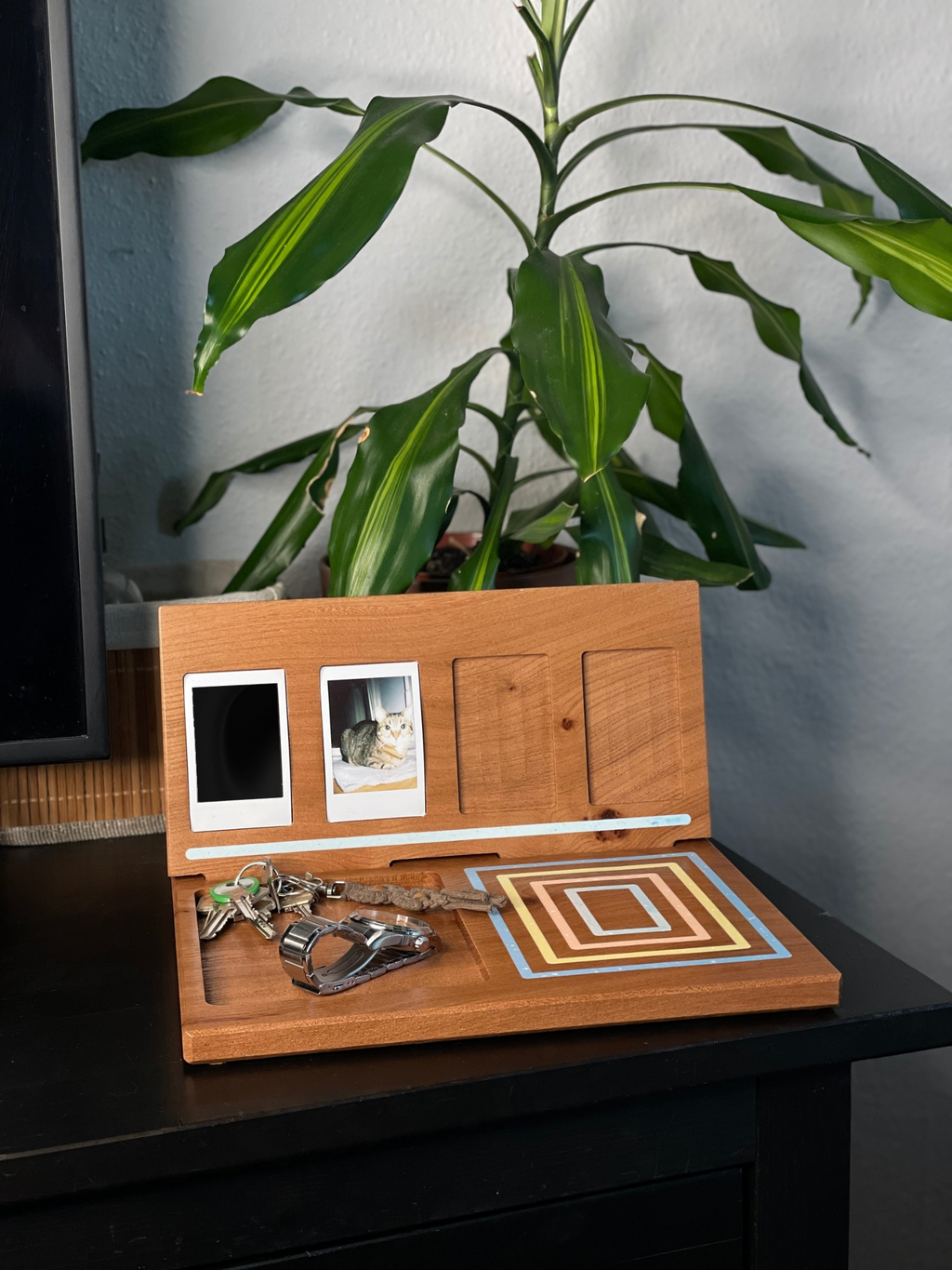 Porte photo et vide poche