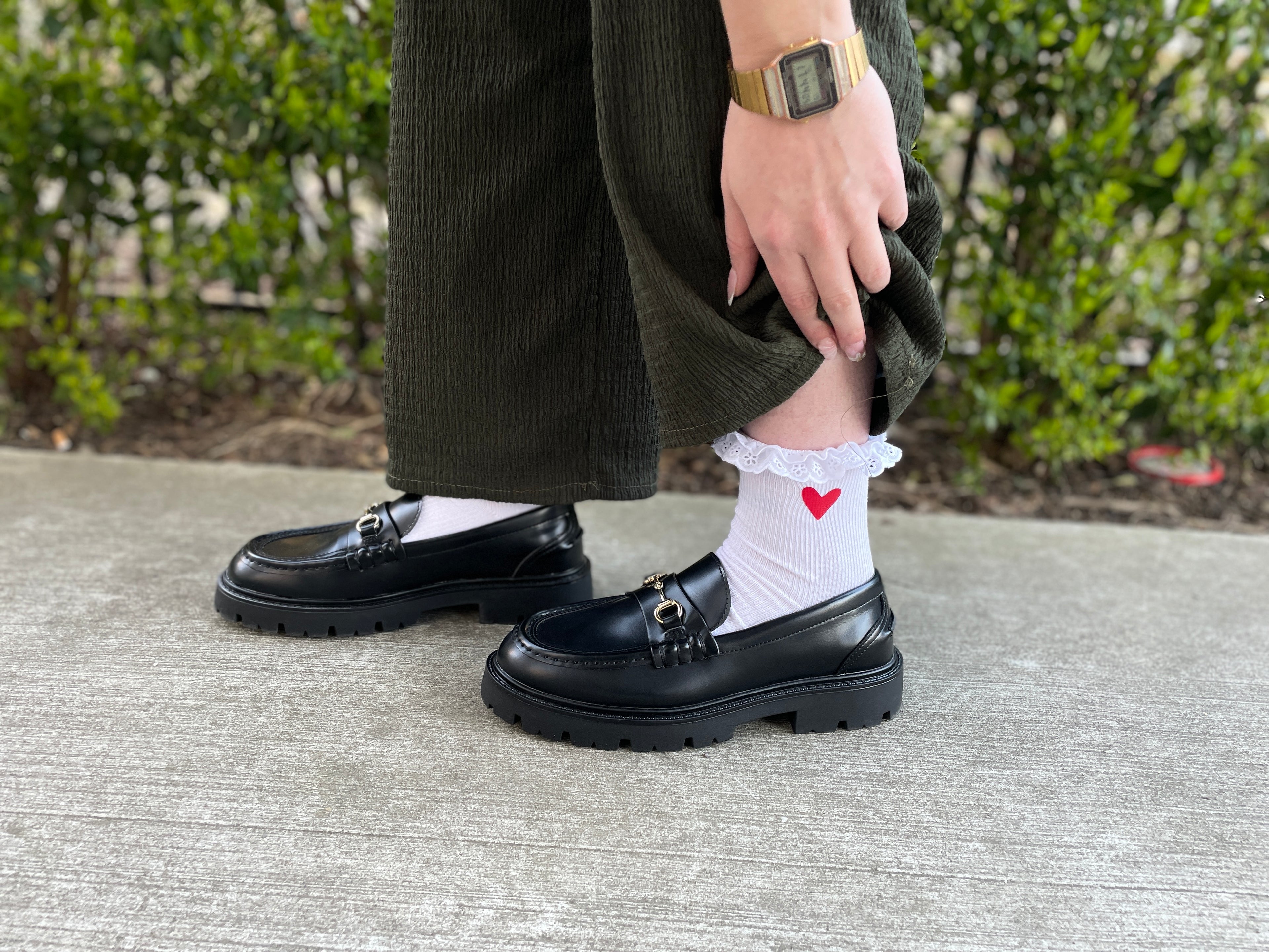 Chaussettes custom CŒUR