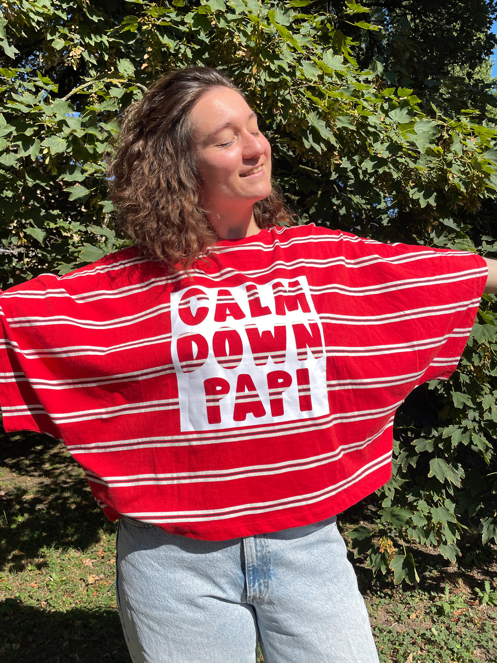 Tee-shirt CALM DOWN PAPI