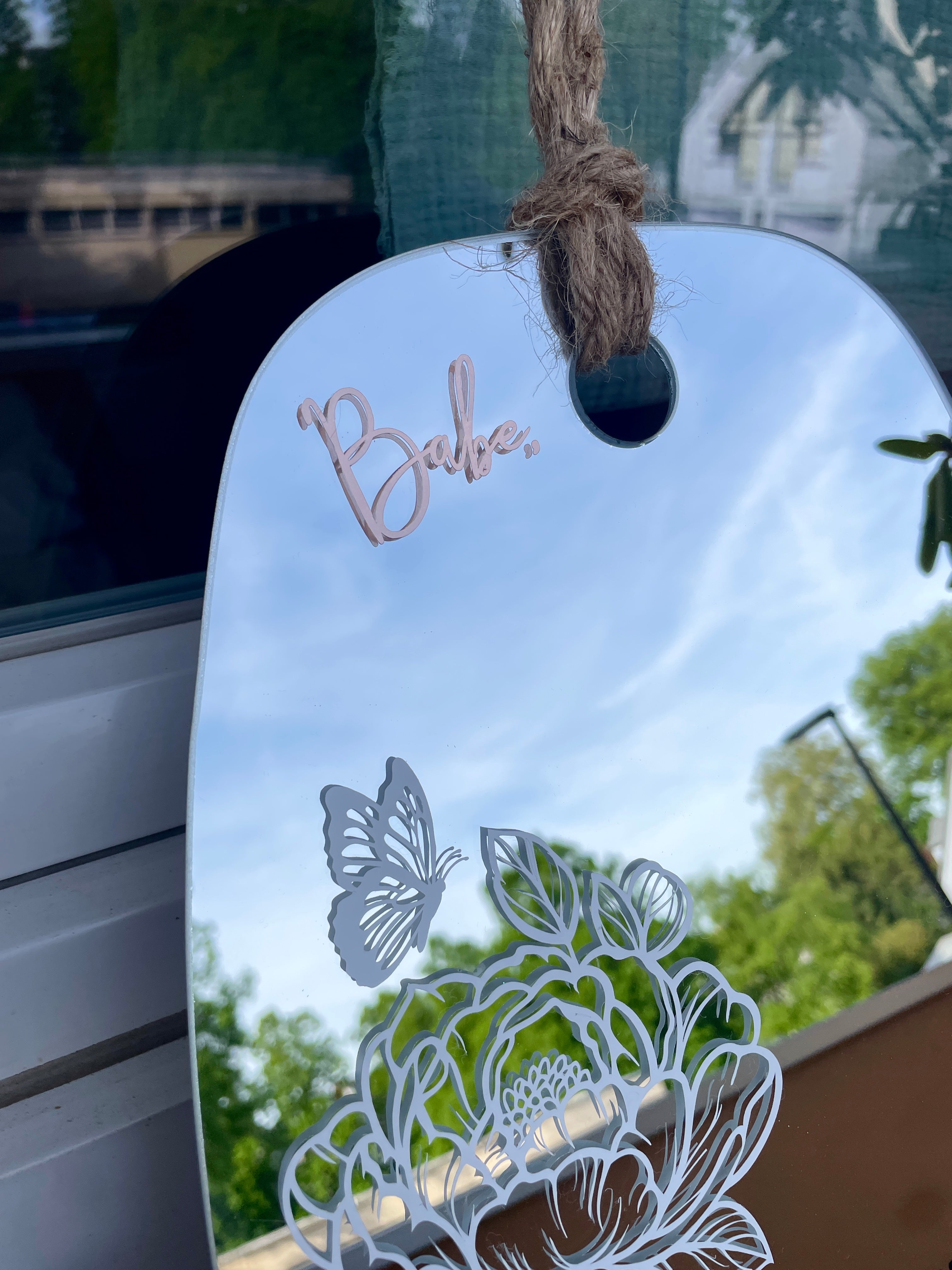 Miroir Rose & Queen