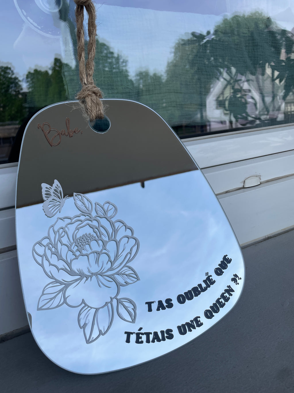 Miroir Rose & Queen