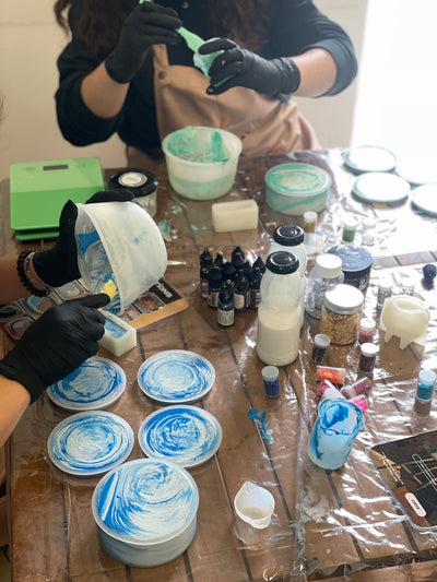 Atelier Jesmonite (en groupe)